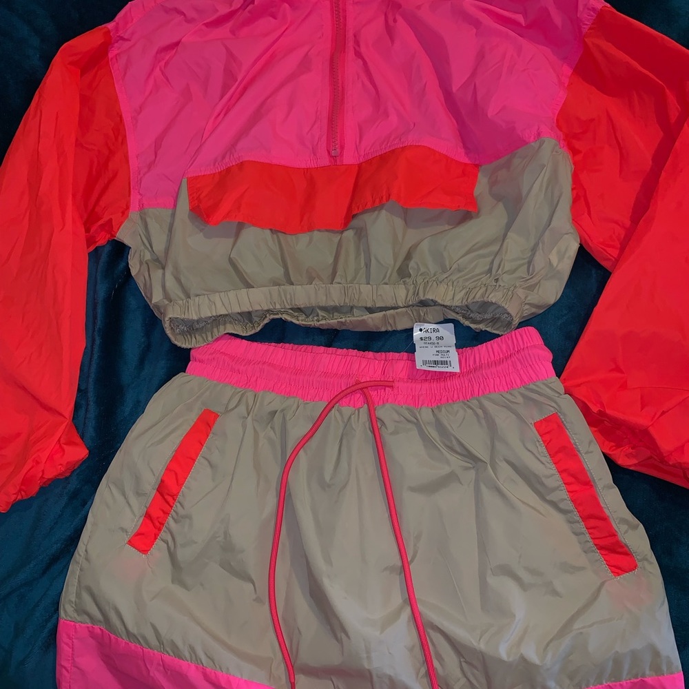 2 Piece multicolor Skirt Set.... Size Medium